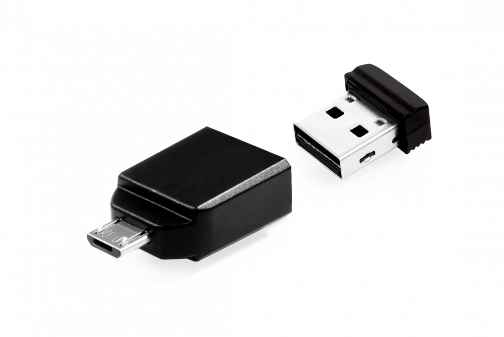 USB-накопитель NANO с адаптером микро-USB, 16 ГБ