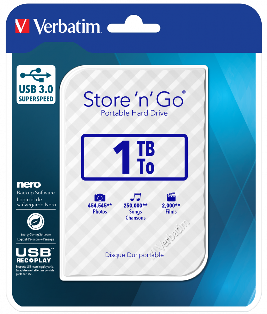 Store 'n' Go USB 3.0 Переносной жесткий диск с интерфейсом 1 Тб  &