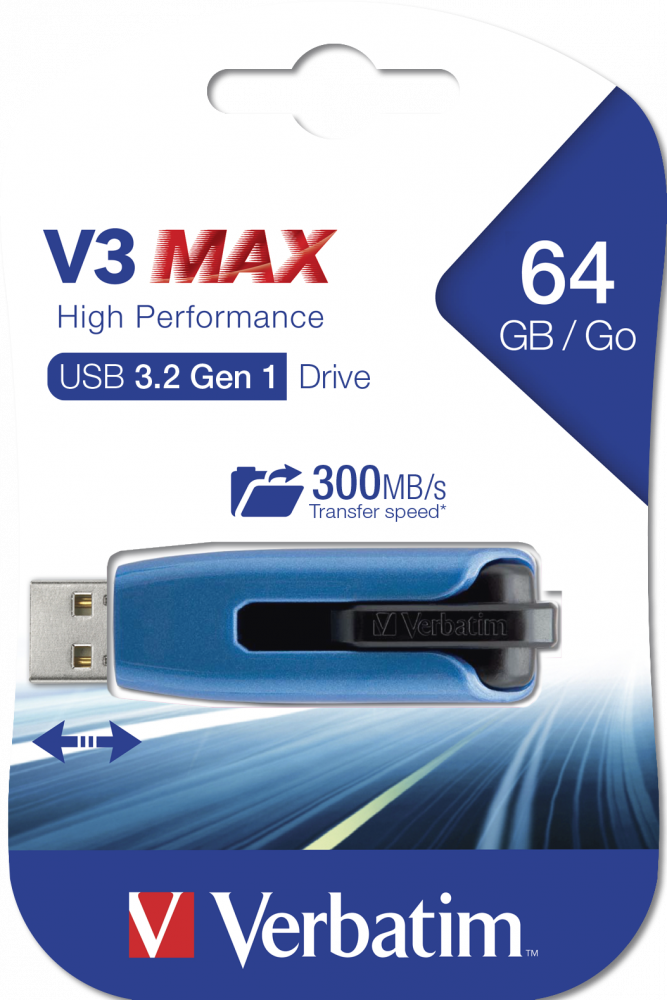 USB-накопитель V3 MAX USB 3.2 Gen 1, 64 ГБ