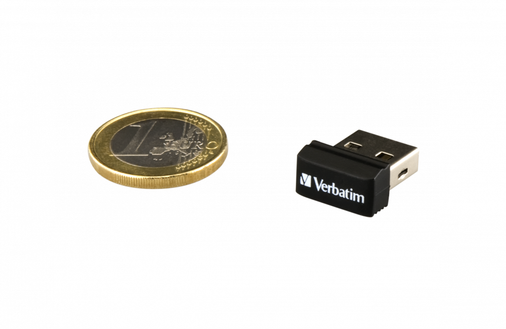 98130 NANO USB Drive + Euro Coin 1