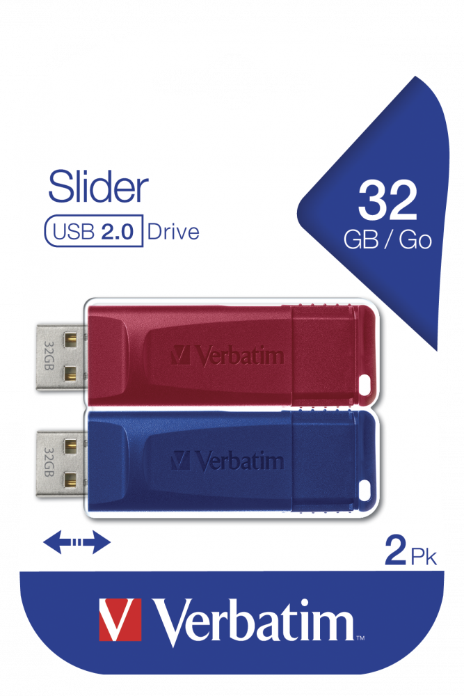USB-накопитель Slider 32 ГБ, комплект