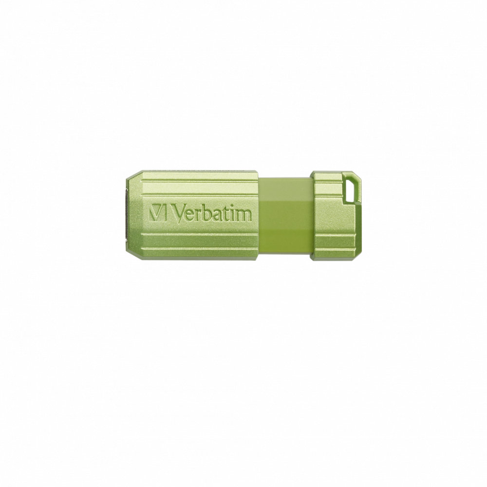 USB-накопитель PinStripe, 16 ГБ эвкалиптовый зеленый