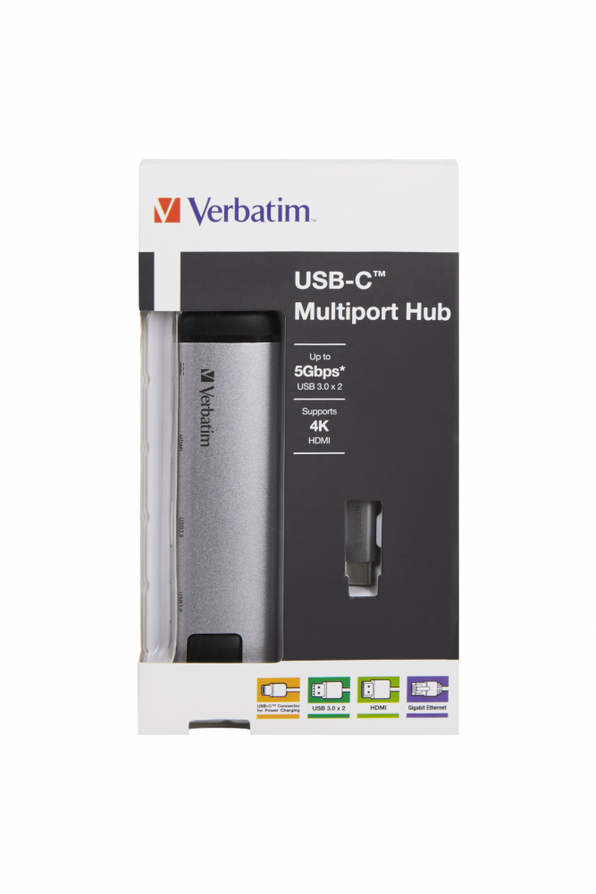Многопортовый разветвитель USB-C™ USB 3.0 | HDMI | Gigabit Ethernet