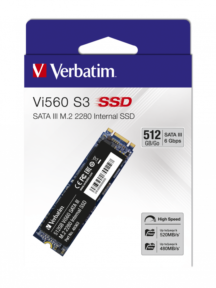 Vi560 S3 M.2 SSD 512GB 